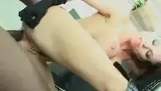 Slut Takes A Huge Black Cock In Her Ass