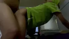SEXY SLIM GETS POUNDED FROM THE BACK AND SQUIRTS