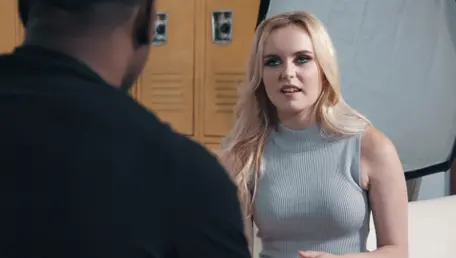 Tall Black Man Wrecks Her Virgin Hole