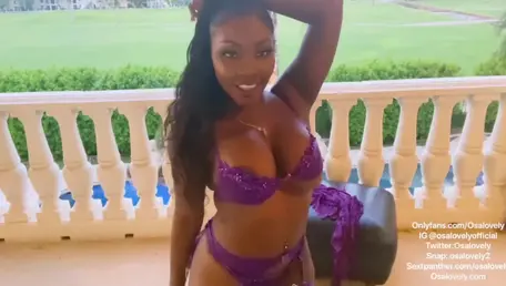 Osa Lovely “Balcony Bae” Full Version And More On Onlyfans/Osalovely W/Rome Major