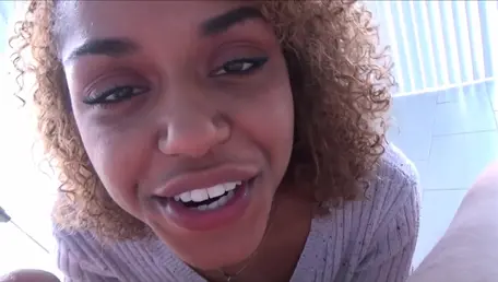 Ebony Teen Squirts On Neighbor's Cock - Milu Blaze - Perfect Girlfriend