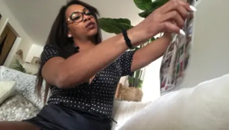 ASMR - Secretary Roleplay - Paper Ripping - EbonyLovers
