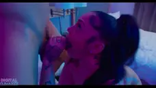 Thick Afro-Latina Baddie Honey Tsunami Enjoying Monster BBC