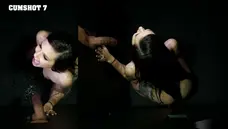 Interracial Blowjob Ends In A Messy Facial