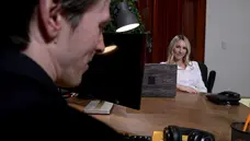 Deepthroat Session With New Office Authority