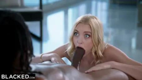 Sex-addicted Tiny Blonde Can't Resist BBC