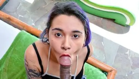 Alternative Pierced Colombian Amateur Eats Cum In Steamy Pickup And Fuck