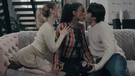 Dirty swap leads to raw interracial breeding fuck