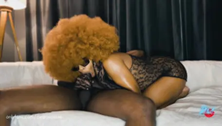 Stuffed My Mouth With His Black Dick.. Got Some Leftover Cum Out Of It Too!