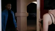 Black Interracial action makes Olive scream out