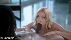 Sex-addicted Tiny Blonde Can't Resist BBC