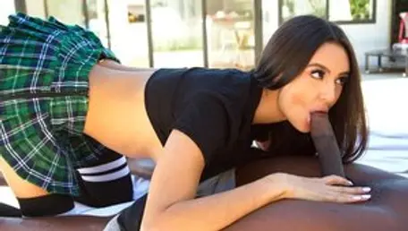 Spoiled Rich Girl Eliza Ibarra Gets Blacked By Her Stepbrother At The Pool GP1760